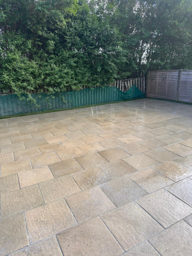 Budget Concrete Patio – Bramley Leeds LS13 Budget concrete slab patio in Bramley, Leeds LS13